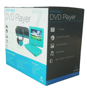 DVD播放器包裝彩盒