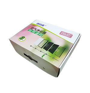 凈化器過濾網(wǎng)包裝彩盒