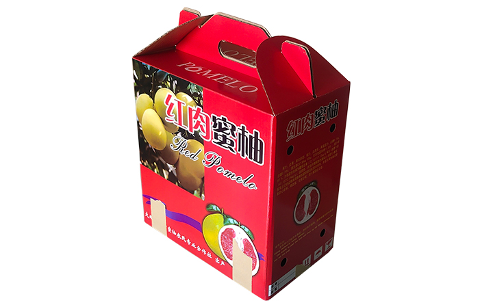 蜜柚水果包裝彩盒