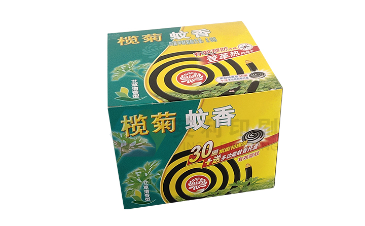 蚊香包裝彩盒