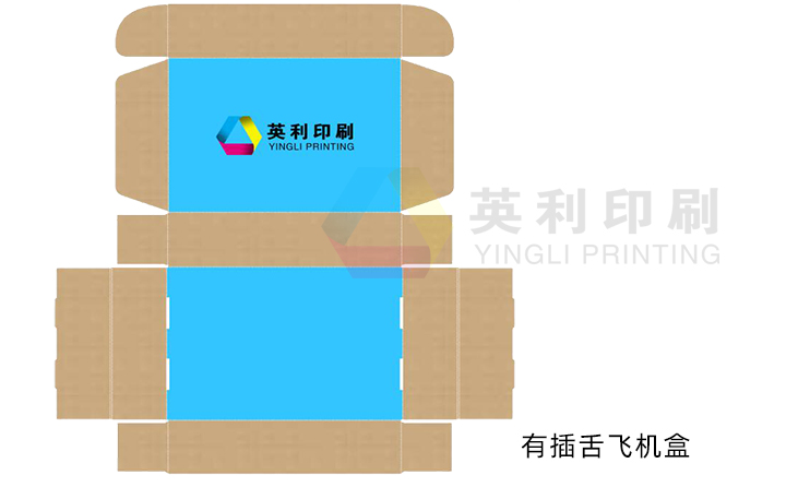 飛機(jī)盒盒型及飛機(jī)盒展開(kāi)圖大全