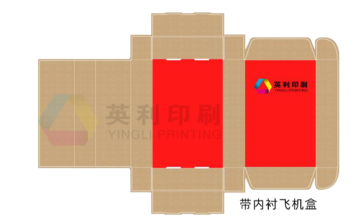 帶內(nèi)襯飛機(jī)盒